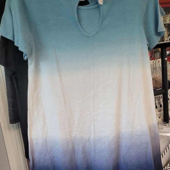 TIE DYE Dress TEE-SHIRT Fsbric Small NWOT - Picture 2 of 4